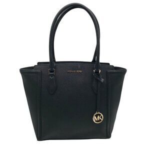 Michael Kors Black Ayden Leather Tote Bag